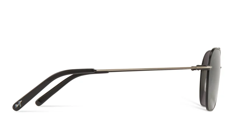 Shop Maui Jim Square Sunglasses in Black online.