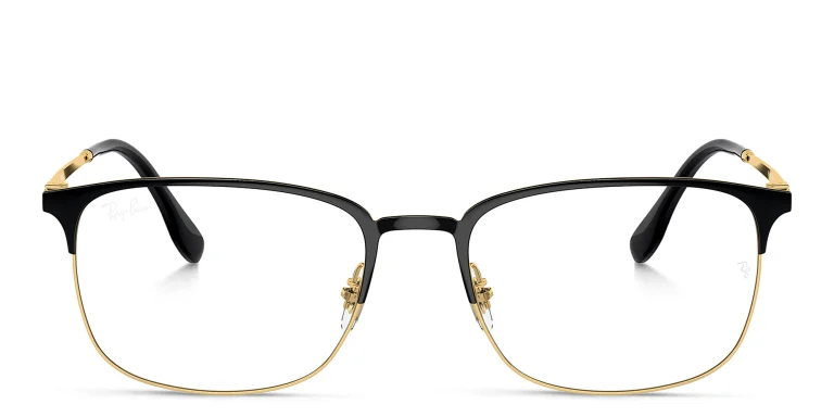Shop Ray-Ban Optics Unisex Pillow Eyeglasses in Black online.