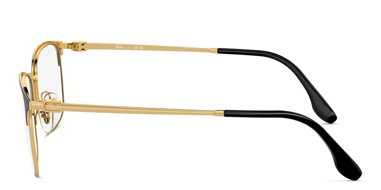 Shop Ray-Ban Optics Unisex Pillow Eyeglasses in Black online.
