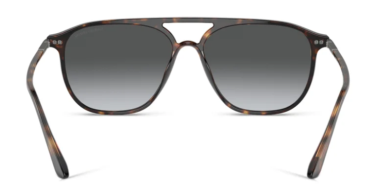 Shop GIORGIO ARMANI Pilot Sunglasses in Havana online.