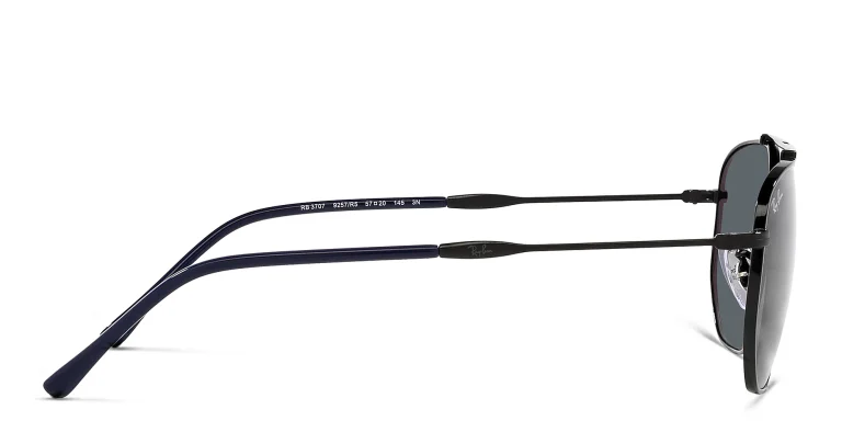 Shop Ray-Ban Unisex Irregular Sunglasses in Black online.