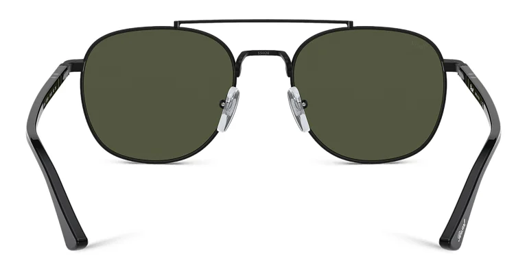 Shop PERSOL Unisex Pillow Sunglasses in Black online.