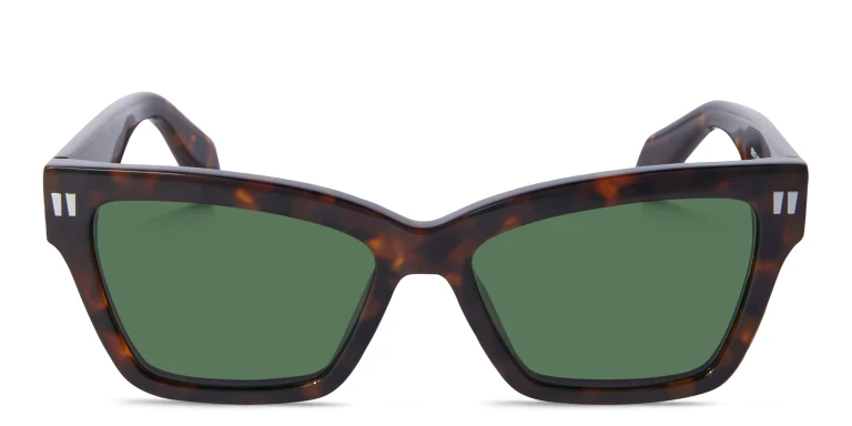 Shop OFF WHITE Cincinnati Unisex Cat-Eye Sunglasses in Havana online.