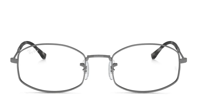 Shop Ray-Ban Unisex Pillow Eyeglasses in Gunmetal online.