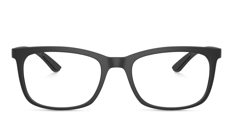 Shop Ray-Ban Unisex Pillow Eyeglasses in Black online.