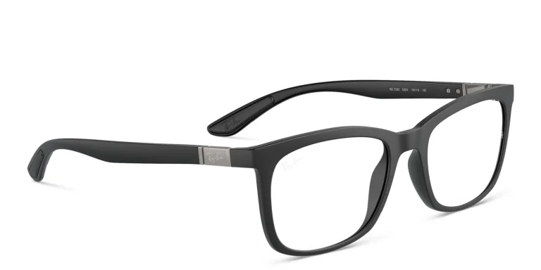 Shop Ray-Ban Unisex Pillow Eyeglasses in Black online.