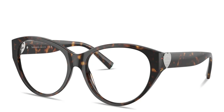 Shop TIFFANY Return to Tiffany® Cat-Eye Eyeglasses in Havana online.
