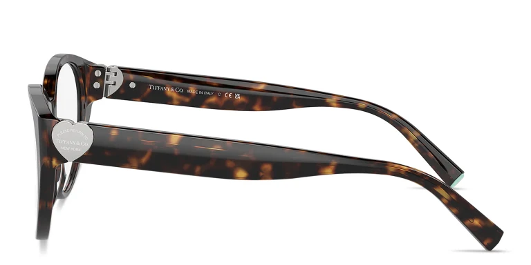 Shop TIFFANY Return to Tiffany® Cat-Eye Eyeglasses in Havana online.