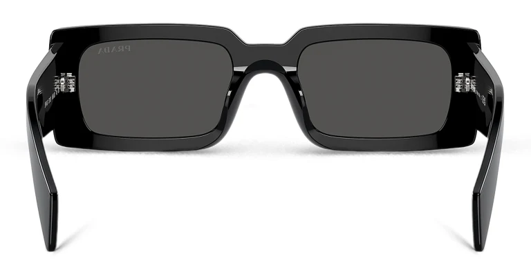 Shop PRADA Pillow Sunglasses in Black online.