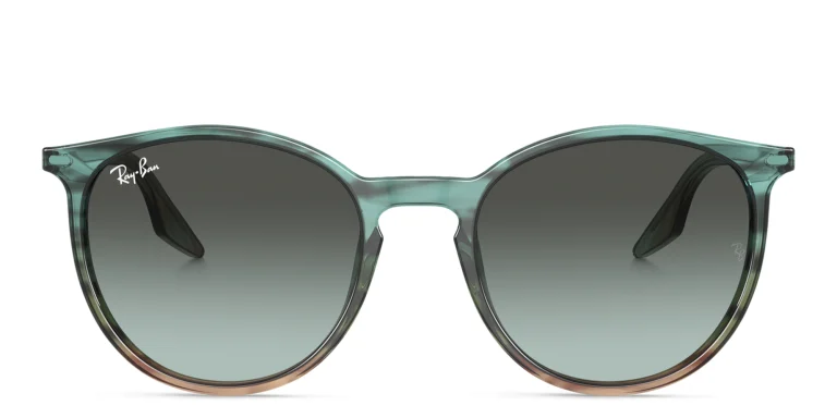 Shop Ray-Ban Unisex Panthos Sunglasses in Blue online.