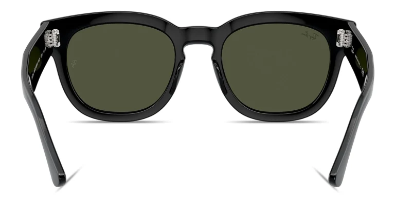 Shop Ray-Ban Mega Hawkeye Unisex Square Sunglasses in Black online.