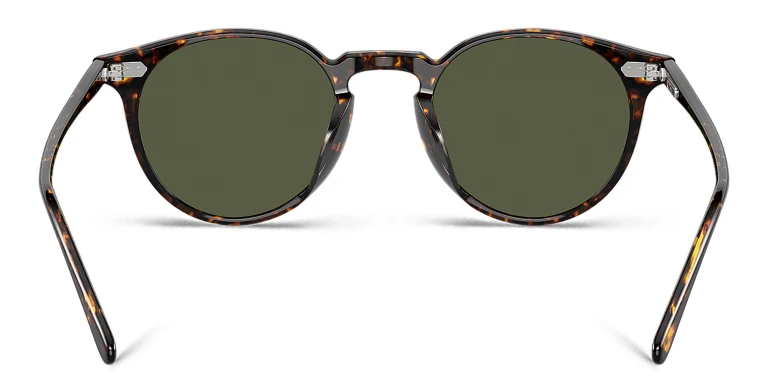 Shop OLIVER PEOPLES Unisex Panthos Sunglasses in Tortoise online.