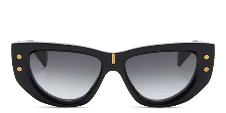 Shop BALMAIN B-Muse Cat-Eye Sunglasses in Black online.
