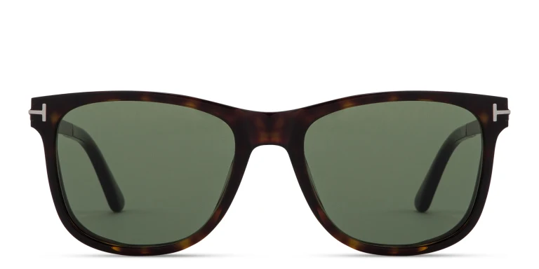 Shop TOM FORD Lionel Square Sunglasses in Havana online.