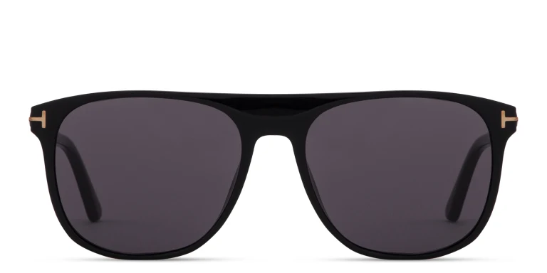 Shop TOM FORD Lionel-02 Square Sunglasses in Black online.