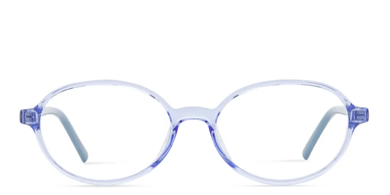 تسوق نظارات طبية دائرية للأطفال EYE'M بلون أزرق أونلاين.