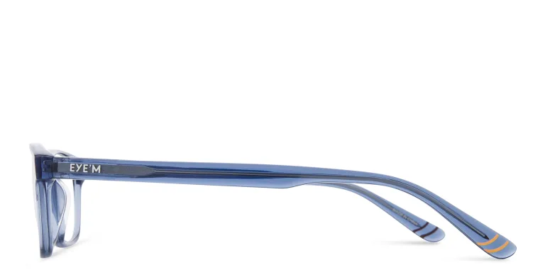 تسوق نظارات طبية مستطيلة للأطفال EYE'M بلون أزرق أونلاين.