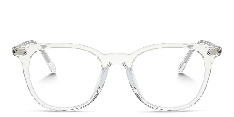 Shop OLIVER PEOPLES Josianne Unisex Pillow Eyeglasses in Clear online.