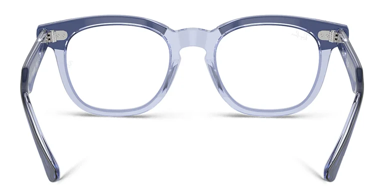 Shop Ray-Ban Junior Optics Kids Square Eyeglasses in Blue online.