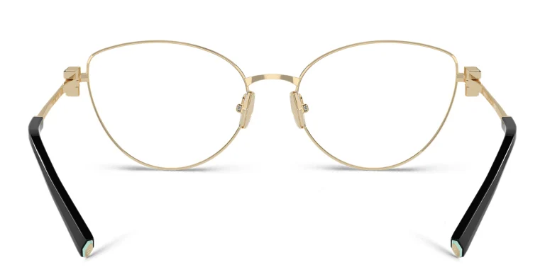 Shop TIFFANY T Motif Cat-Eye Eyeglasses in Black online.