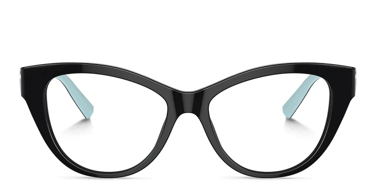 Shop TIFFANY Return To Tiffany Cat-Eye Eyeglasses in Black online.