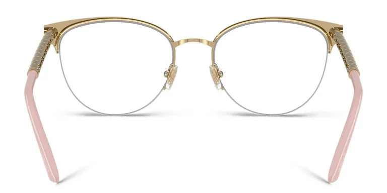 تسوق نظارات طبية غريكا طراز كات آي بإطار نصفي فيرزاتشي بلون زهري أونلاين.