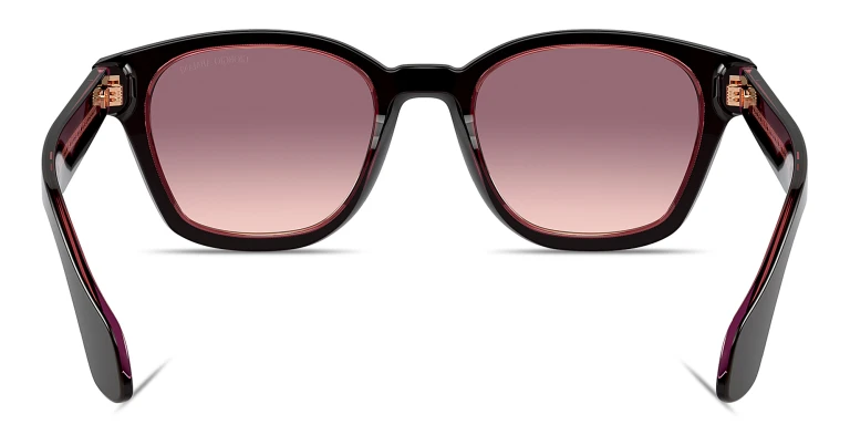 Shop GIORGIO ARMANI Armani Code Square Sunglasses in Brown online.