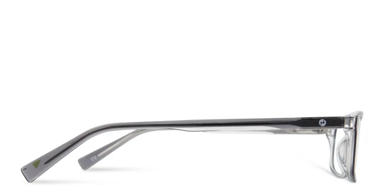 Shop EYE'M Rectangle Eyeglasses in Grey online.