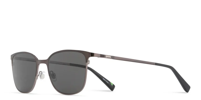 تسوق نظارات شمسية مربّعة EYE'M بلون رصاصي أونلاين.
