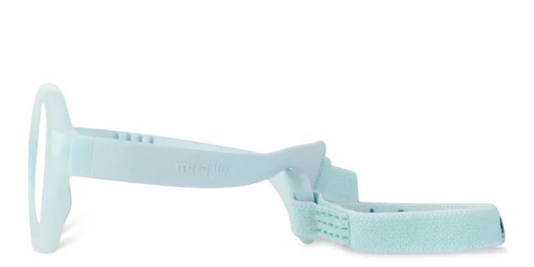 Shop Mira Flex Kids Oval Eyeglasses in Blue online.