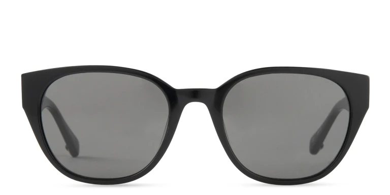 Shop EYE'M Square Sunglasses in Black online.