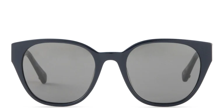 Shop EYE'M Square Sunglasses in Blue online.