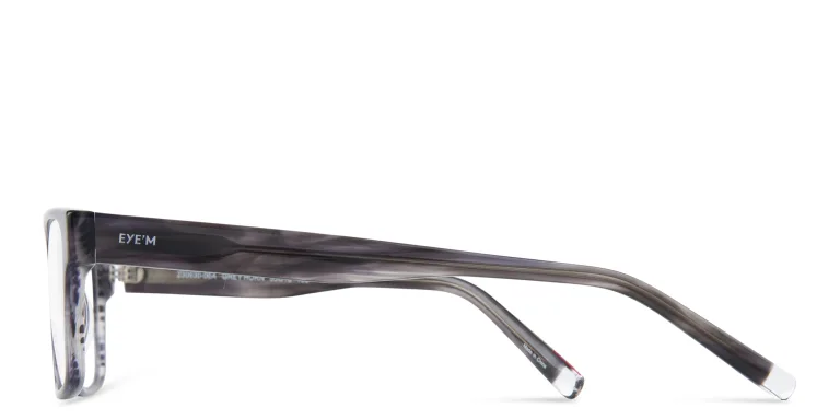 Shop EYE'M Square Eyeglasses in Grey online.