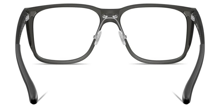 Shop Oakley Hip Tone Square Eyeglasses in Grey online.