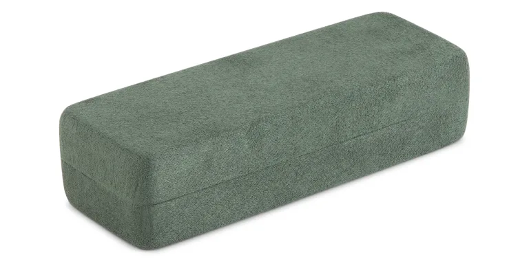 Shop MO Cases Velvet Travel Glasses Case in Grey online.