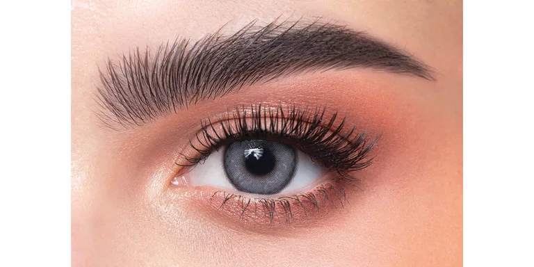 Shop DAHAB Monthly Color Contact Lenses - Blue in Blue online.