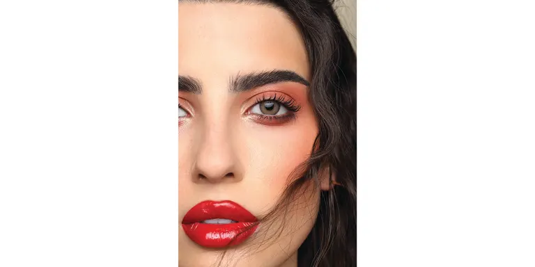 Shop DAHAB Monthly Color Contact Lenses - Honey in Light Brown online.