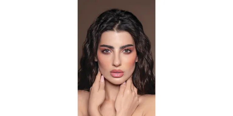 Shop DAHAB Monthly Color Contact Lenses - Kaf in Light Brown online.