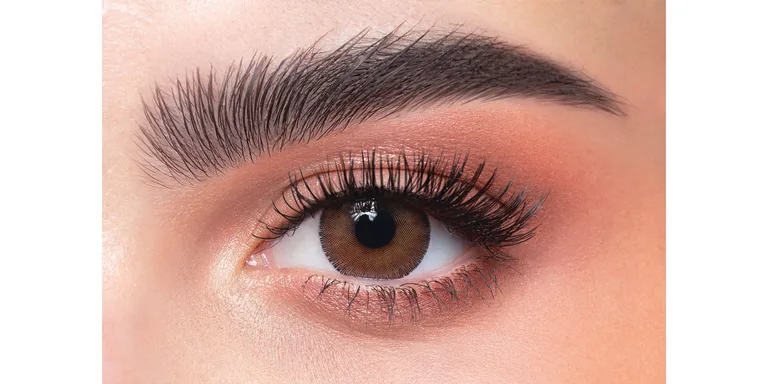 Shop DAHAB 1-Day Color Contact Lenses - Argan in Brown online.