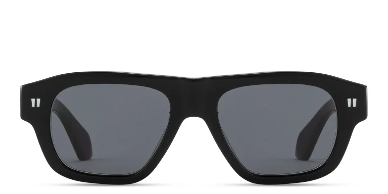 Shop OFF WHITE Providence Unisex Square Sunglasses in Black online.