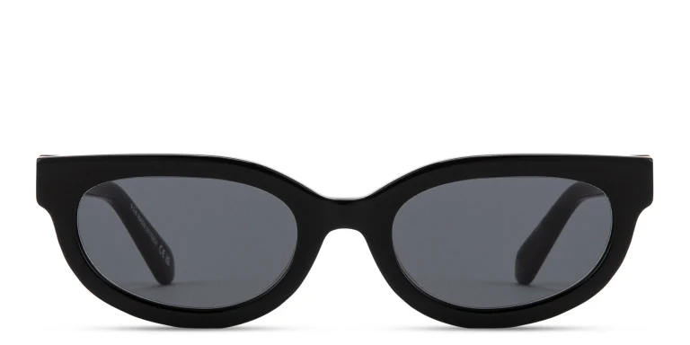 Shop OFF WHITE Sparks Unisex Cat-Eye Sunglasses in Black online.