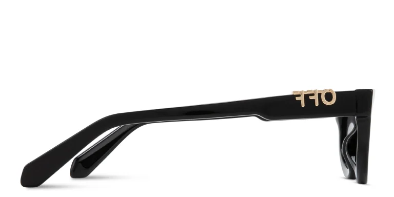 Shop OFF WHITE Sparks Unisex Cat-Eye Sunglasses in Black online.