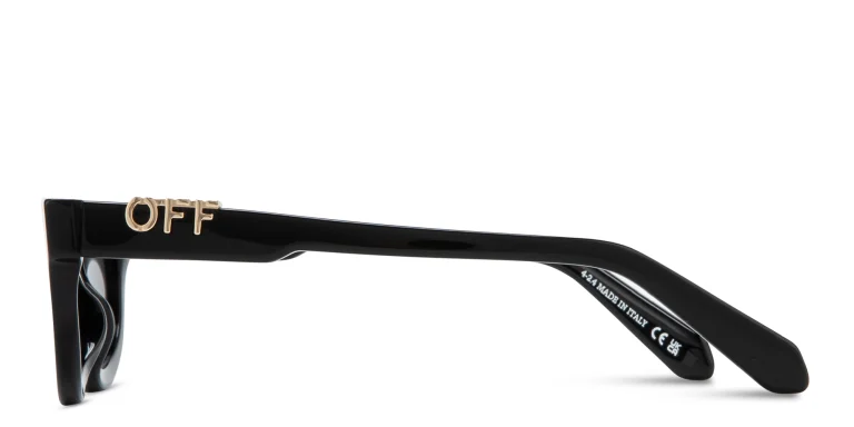 Shop OFF WHITE Sparks Unisex Cat-Eye Sunglasses in Black online.