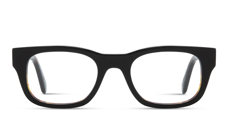 Shop OFF WHITE Arrows Motif Unisex Pillow Eyeglasses in Black online.