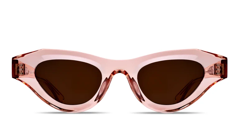 Shop THIERRY LASRY Jaya Cat-Eye Sunglasses in Pink online.