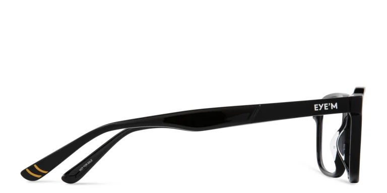 تسوق نظارات طبية مربّعة للأطفال EYE'M بلون أسود أونلاين.