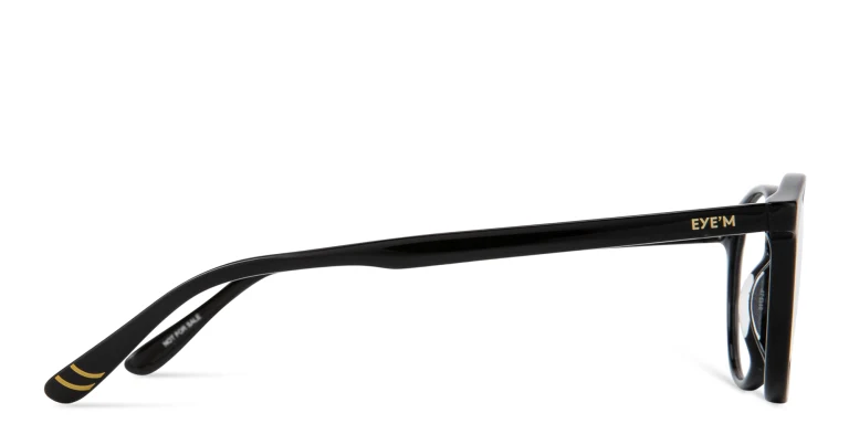تسوق نظارات طبية طراز بانتوس للأطفال EYE'M بلون أسود أونلاين.