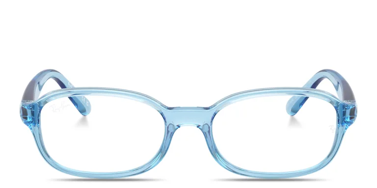 Shop Ray-Ban Junior Optics Kids Bio-Based Pillow Eyeglasses in Blue online.