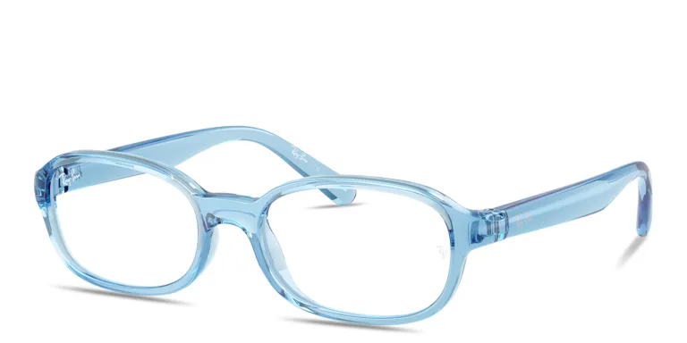 Shop Ray-Ban Junior Optics Kids Bio-Based Pillow Eyeglasses in Blue online.