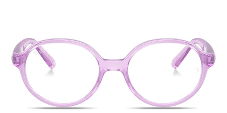Shop Ray-Ban Junior Optics Kids Bio-Based Panthos Eyeglasses in Purple online.